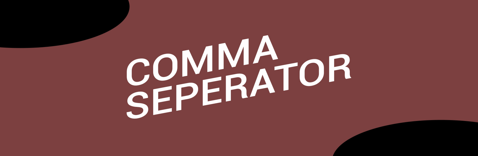 Comma Separator Tools: Streamline Data Management Effortlessly